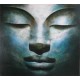 Bouddha-Tableau peinture à l'huile- 100x90 cm- Diarta 