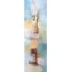 Peinture sur cadre vertical art Balinais 120x40 cm