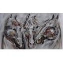 Peinture de chevaux- 140x80-Budi