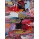 Tableau contemporain grand format - 150x120 cm - Darsana