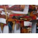 DARSANA- Tableau contemporain format horizontal- 200x80 cm